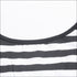 Scoop Neck Tee Wide-leg Pants Two-piece Set Classic Stripes Pattern