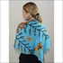 Sea Treasure Silk Scarf 110 x 110 cm