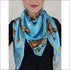 Sea Treasure Silk Scarf 110 x 110 cm