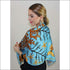 Sea Treasure Silk Scarf 110 x 110 cm