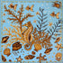 Sea Treasure Silk Scarf 45 x 45 cm