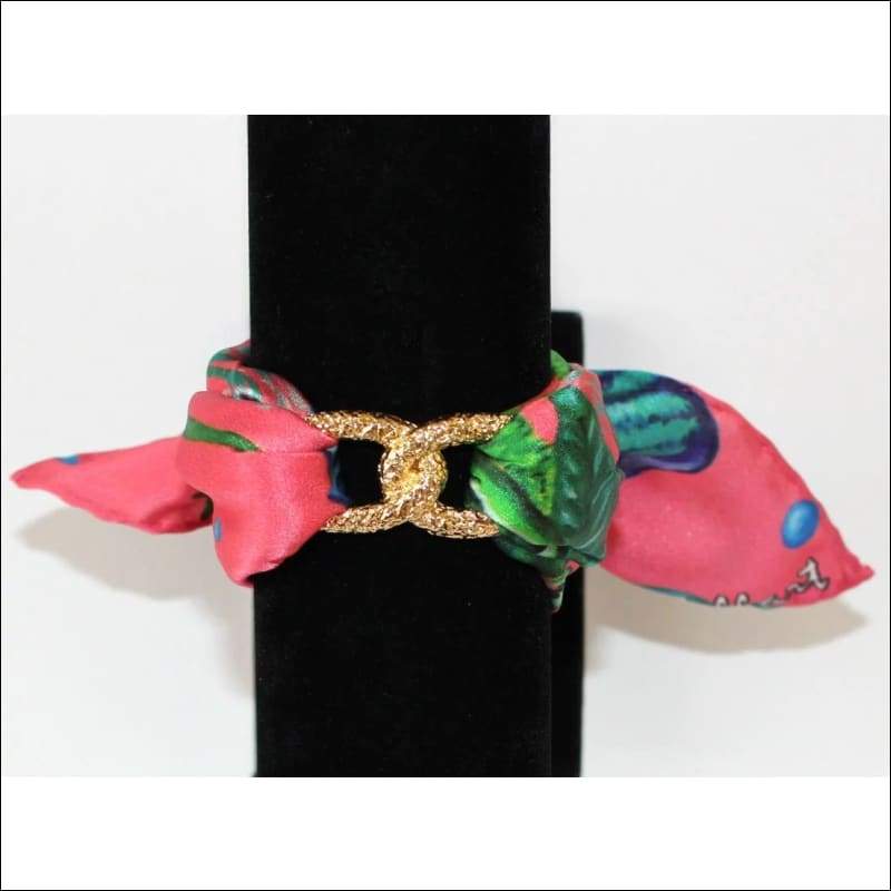 Seafloor ankle silk bracelet - Gold - Ankle Bracelets