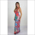 Seahorse long backless dress
