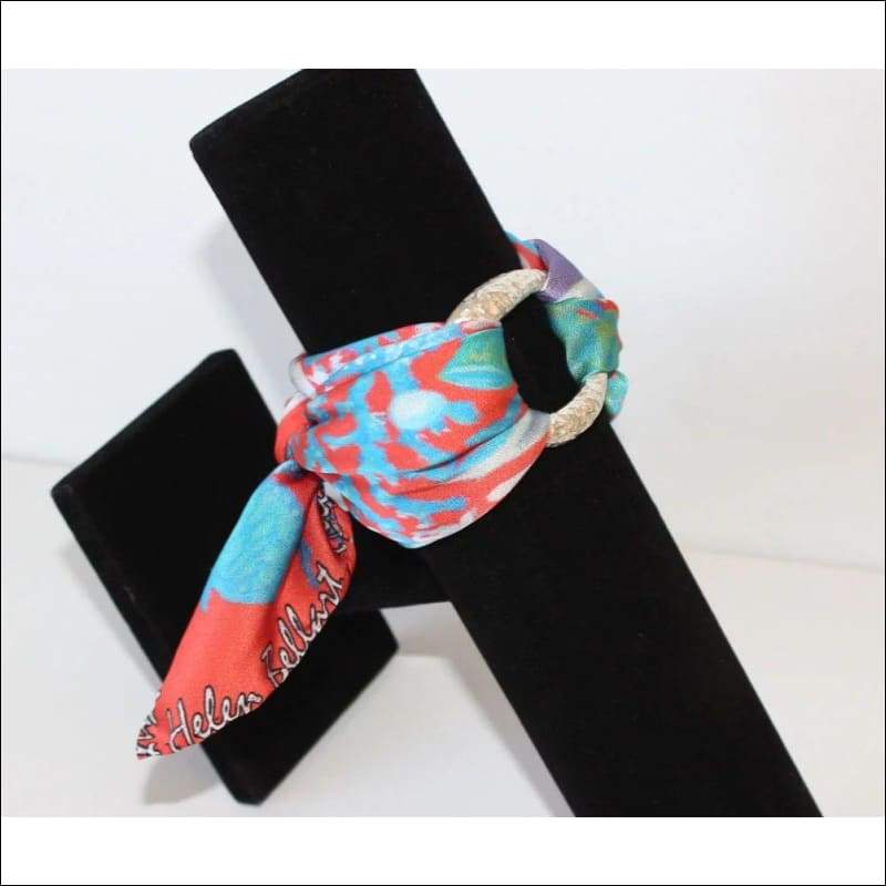 Seahorse silk bracelet - Gold - Bracelets