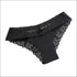 Seamless Breathable Lace Solid Color Briefs