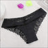 Seamless Breathable Lace Solid Color Briefs