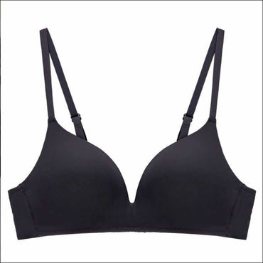Seamless One-Piece Solid Color Wireless Bra