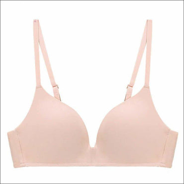 Seamless One-Piece Solid Color Wireless Bra