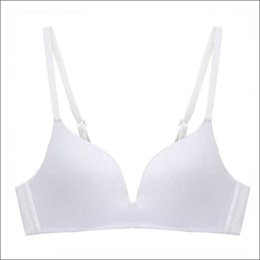 Seamless One-Piece Solid Color Wireless Bra