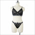 See-through Half Cup Plus Size Women Bra Set