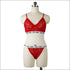 See-through Half Cup Plus Size Women Bra Set