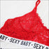 See-through Half Cup Plus Size Women Bra Set