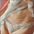 See-through Lace Backless Mini Nightdress And Panty Set