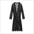 See-through Lace Half-sleeve Night-robe