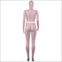 See-through Mesh Fabric Sleeveless Sexy Lady Top Pants Two-piece Set