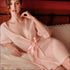 See-through Mesh Night-robe Panties Two Pieces Set
