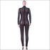See-through Rhinestone Fixed Design Jumpsuits