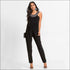Sequin Collar Sleeveless Elegant Jumpsuits