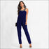 Sequin Collar Sleeveless Elegant Jumpsuits