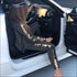 Sequins Patchwork Long-sleeve Coat And Casual Pants Sports Two Pieces Set
