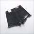 Sexy Irregular Raw Hem Ripped Denim Shorts
