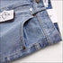 Sexy Irregular Raw Hem Ripped Denim Shorts