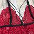 Sexy Lace Bandage Bra Set