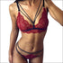 Sexy Lace Bandage Bra Set