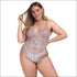 Sexy Lace Halter Neck Bodysuits