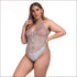 Sexy Lace Halter Neck Bodysuits