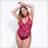 Sexy Lace Halter Neck Bodysuits