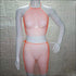 Sexy See-through Mesh Rhinestone Decor Two-piece Nightclub Wear