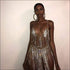 Sexy Two-piece Nightclub Pattern Women Metal Chain Rhinestone Tassel Body Chain Set