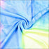 Sexy V Neck Drawstring Tie Dye Camisole Tight Skirt Two-piece Set