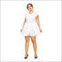 Short Sleeve Plus Size Irregular Hemline Rompers