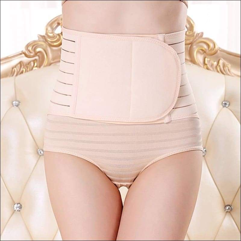 Simple Style Belly Wrap - F / Khaki - Lingerie & Sleep