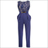 Sleeveless Backless Jumpsuits
