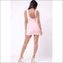 Sleeveless Drawstring Mini Dress