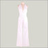 Sleeveless Halter V-neck Backless Jumpsuit
