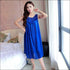 Sleeveless Lace Smooth Nightdress