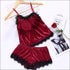 Sleeveless Lace Trim Cami Nightwear Sets