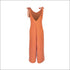 Sleeveless Lace-up Casual Jumpsuits