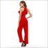 Sleeveless Ruffled Halter Neck Jumpsuits