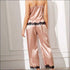 Sleeveless Satin Pajama Set