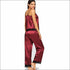 Sleeveless Satin Pajama Set