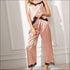 Sleeveless Satin Pajama Set