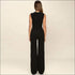 Sleeveless Square Neck Wide-leg Jumpsuits