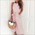 Sleeveless Striped Jumpsuits