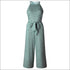 Sleeveless Striped Jumpsuits