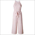 Sleeveless Striped Jumpsuits